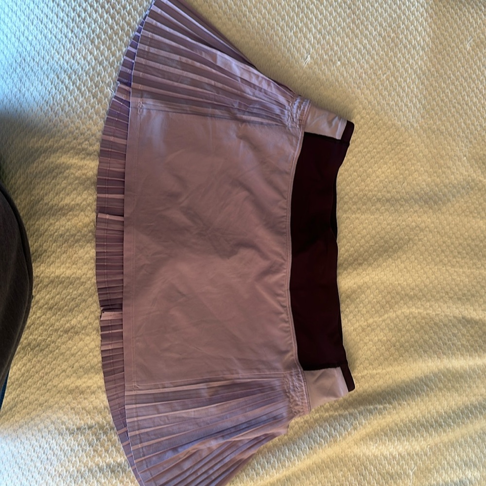 Size 8 Purple Pleated Tennis Skort from Lululemon